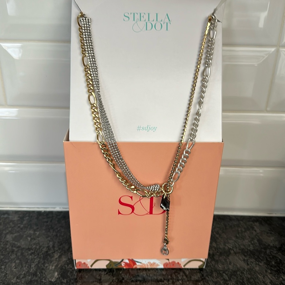 NWB Stella & Dot Misty Convertible Necklace/Bracelet